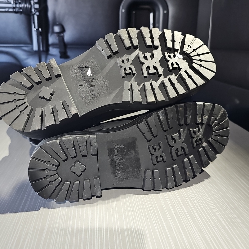 Sam Edelman Lerue Over-The-Knee Boots, Black‎ Faux Leather, Women's 7M NWOT - Picture 13 of 14